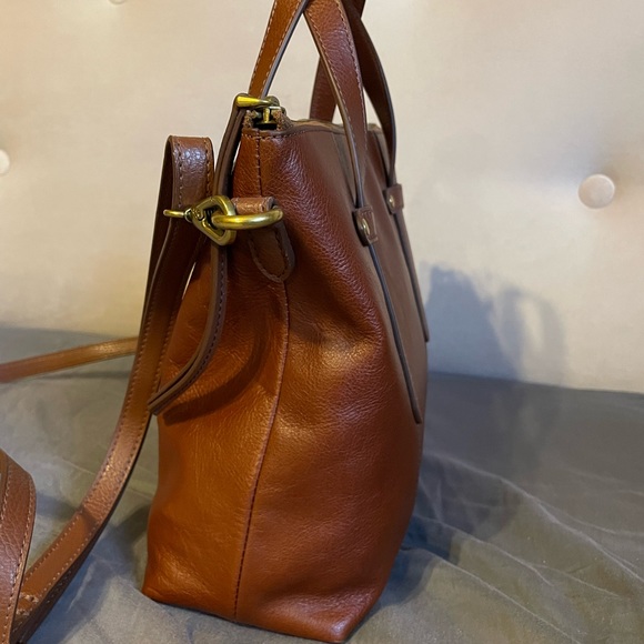 FOSSIL leather satchel - Picture 8 of 16